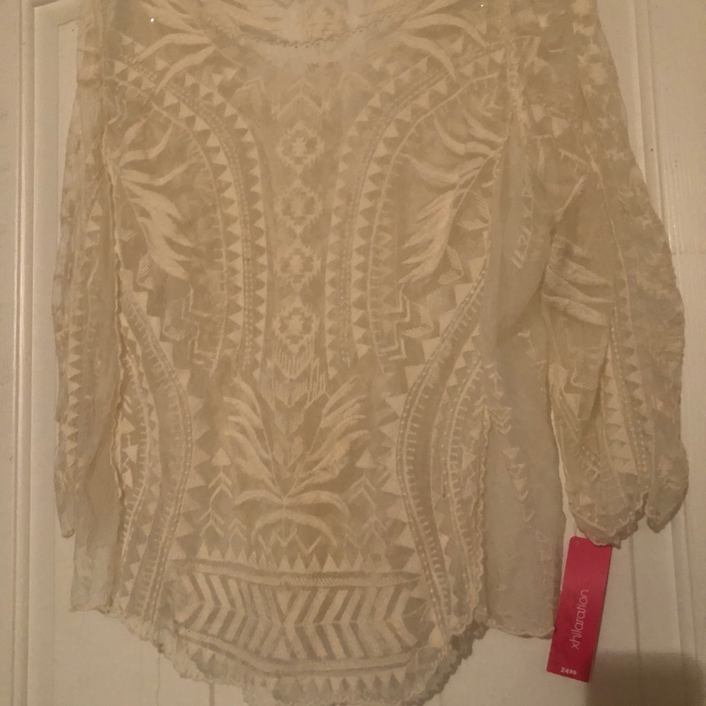 Lace blouse